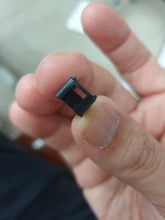 100 Uds negro de 4,5mm de ancho, Cable tipo de silla de montar Base de montaje soporte para cables carga de datos por USB línea devanadera de Cable Universal
