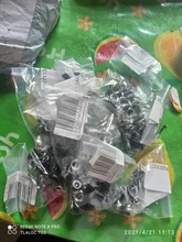 10 Uds. Fuente de alimentación de CC conector de montaje en Panel hembra 2-Pin 5,5X2,1mm adaptador de enchufe 2 tipos de terminales 3A 12v