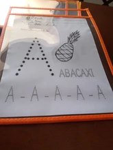 Hot-10 bolsillos de borrado en seco, bolsillos de gran tamaño de 9x12 pulgadas, organización perfecta para el aula, bolsillos reutilizables de borrado en seco, enseñanza S