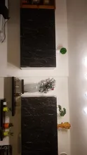 Self-Adhesive Wallpaper Vinyl-Film Kitchen Cupboard Marble Bedroom Oil-Proof Home Improvement