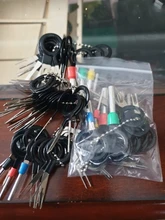 76/70/59/41/3 Uds Herramienta de extracción de Terminal de coche Puller Auto conjunto conductor Kit de herramienta para reparación automotriz Stylus de Pin de crimpado Extractor
