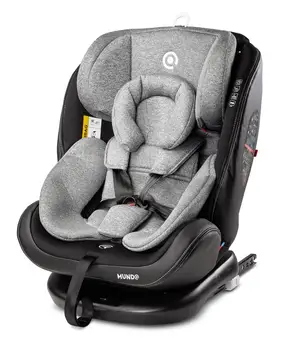 

Car/car seat MOD. World carrier. Swivel, ISOFIX, belt. Baby, boy and girl. From birth. Group 0,I,II,III.
