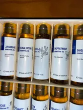 HIQILI-Juego de aceites esenciales, difusor de aceite aromático de vainilla, Lavanda, Rosa, Sándalo, jazmín, menta, 10ML, 16 Uds., envío desde ES/FR