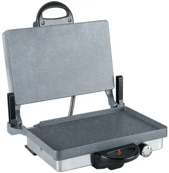 

Inox Granite Turbo Grill,Barbecue,Lahmacun,Ideal Cooking on Non-Stick Granite Surface for Grilling and Juicy Food.Village bread