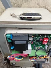 Controlador de puerta corredera profesional, receptor de control remoto de código rodante, 2 canales, 433,92 Mhz, 220V, CA