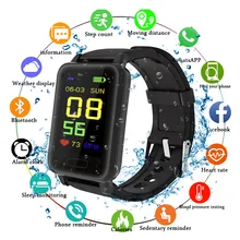 Bluetooth Смарт-браслет для детей фитнес-трекер мужские часы для измерения артериального давления водонепроницаемый спортивный трекер Браслет для здоровья 5 в 1