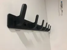 Coat-Rack Hook-Rail Towel Wall-Mounted Bathroom Robes Metal ROVOGO 6 with 3/4/5/6-hooks