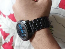 Pulsera de acero inoxidable para Samsung Galaxy watch, correa de metal para Samsung Gear S3 Frontier de 46mm y 42mm