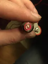 Botón de bloqueo momentáneo, pulsador fijo de cabeza plana de 12mm, 3V, 5V, 9V, 12V, 24V, 220V, resistente al agua, LED, de metal