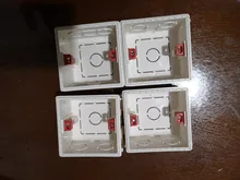 Atlectric-Mounting-Box Socket Cassette-Switch Internal White Hidden 86 Red Concealed