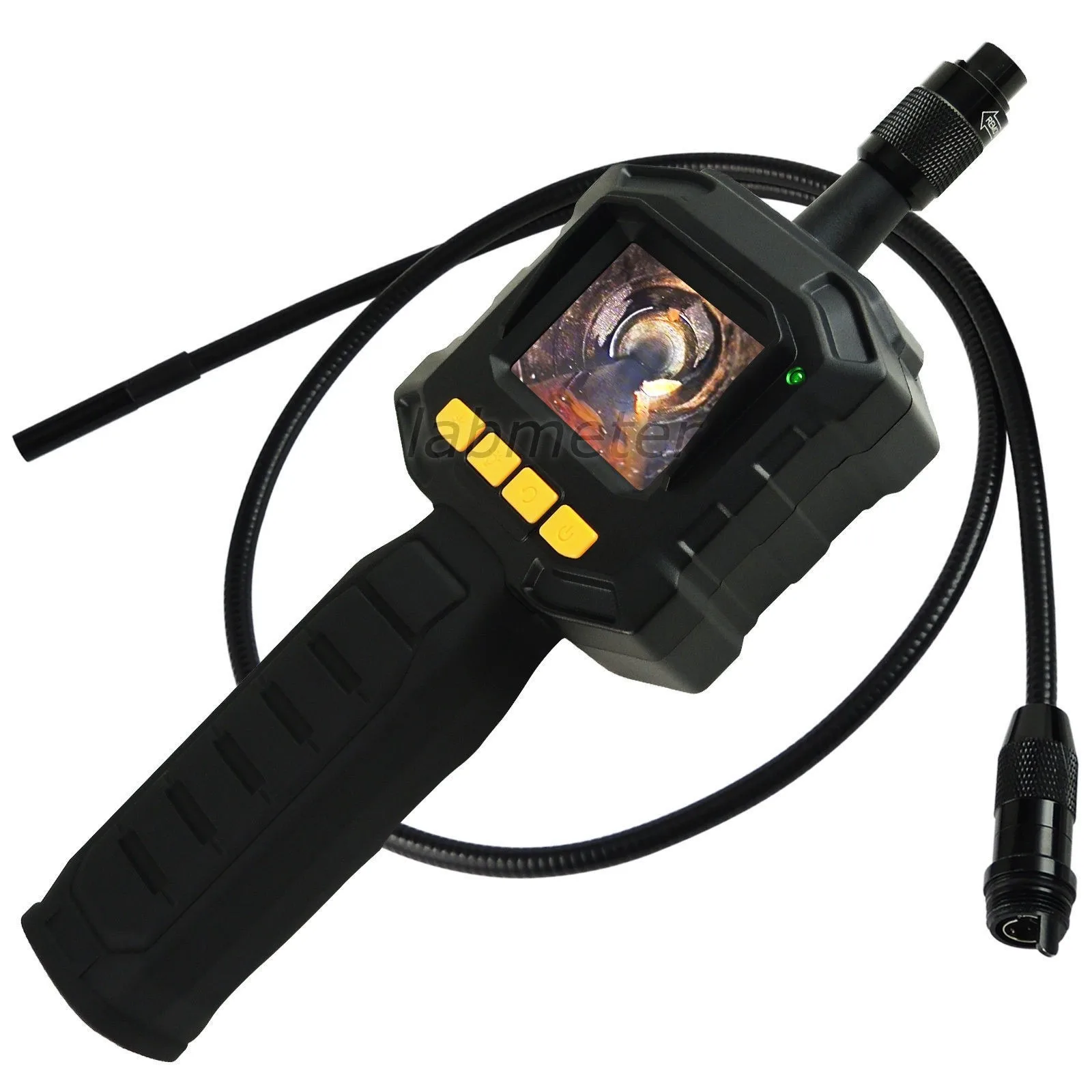  ENDOSCOPIC CAMERA WITH MONITOR 4 LED LIGHT CABLE FLEXIBLE PROBE INSPECTION - 10000051017433