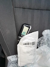 Llavero para mando a distancia LCD Vertical A93, sistema de alarma antirrobo para coche, bidireccional, rusa, A93