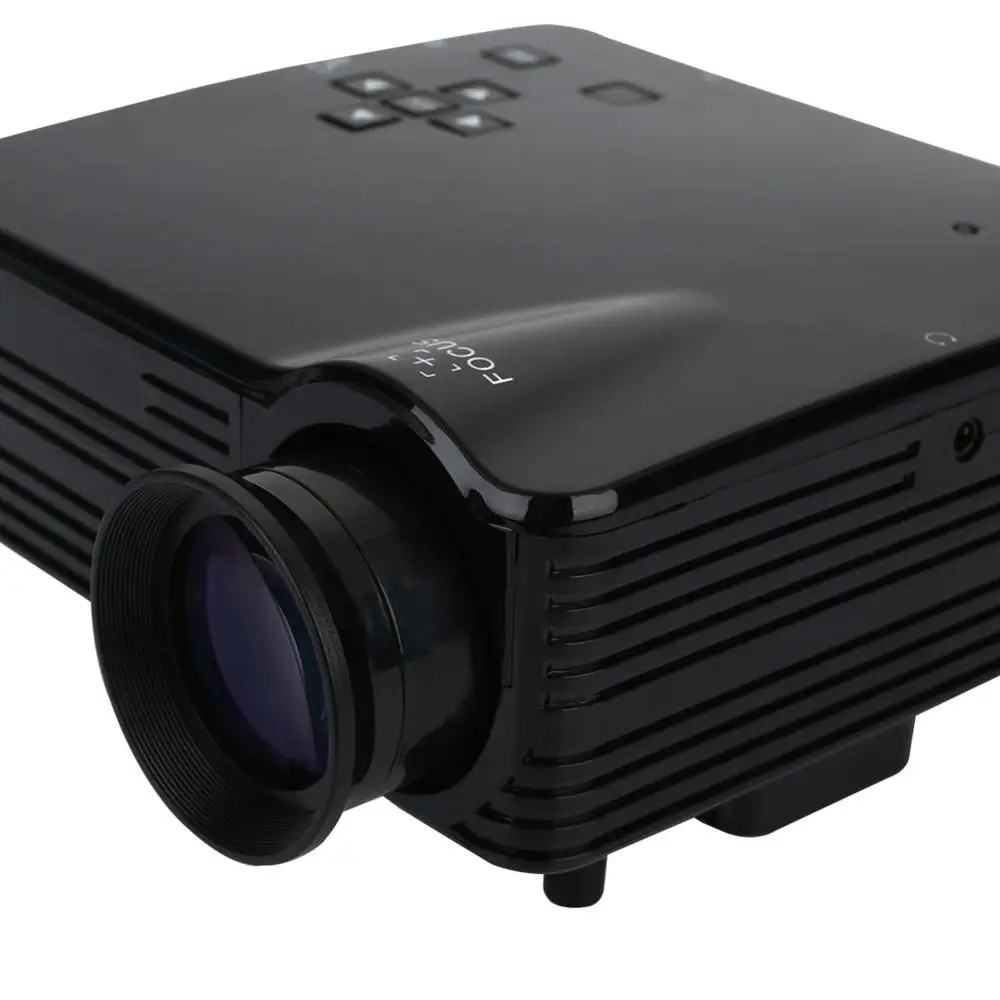 

NEW Arrival Mini Projector Portable LED Projector Home Theatre Full HD Projector With Remote-Control Support 1920X1080 USB/AV/VG