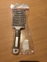 Cepillo de pelo profesional para mujer, herramienta de peluquería, peine húmedo para pelo, cepillo de masaje