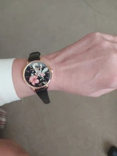 Lvpai-Conjunto de 5 uds. De relojes para mujer, pulsera de cuarzo negra, reloj de pulsera informal de cuero femenino