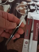 1pc pinzas de uñas artísticas de acero inoxidable acción cruzada pinzas multifuncional en forma de Clip de manicura curva alicate para uñas herramientas