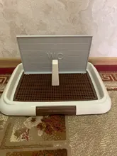 Potty Toilet-Mat Pee-Pad Pet-Toliet-Training Trainer Dog-Pad-Tray HOOMIN Portable 