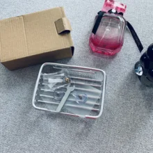 Plato de soporte para jabón Shipp, estante de almacenamiento para montar en paredes, hueco, caja de jabón, plato de esponja, accesorios de cocina y baño