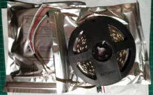 PCB Pixel-Strip WS2812 Smart Led IP65/IP67 Black/white Leds/m DC IC 4m/5m