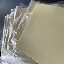 Almohadillas de silicona suave para práctica de tatuajes, almohadillas para la piel para práctica de Microblading, en blanco, doble cara, 3/5/10/15/30 Uds.