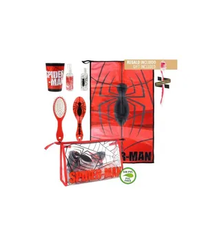 

TOILETRY SET GROOMING TRAVEL SPIDERMAN