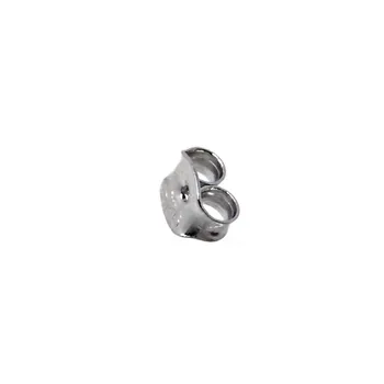 

Fornitura 925 Sterling silver m for earring pressure 6.3mm. Smooth round medium pair (1 pc)