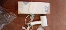 Xiaomi-secador de pelo SHOWSEE A1-W, anión, cuidado de iones negativos, difusor profesional de secado rápido para el hogar, 1800W