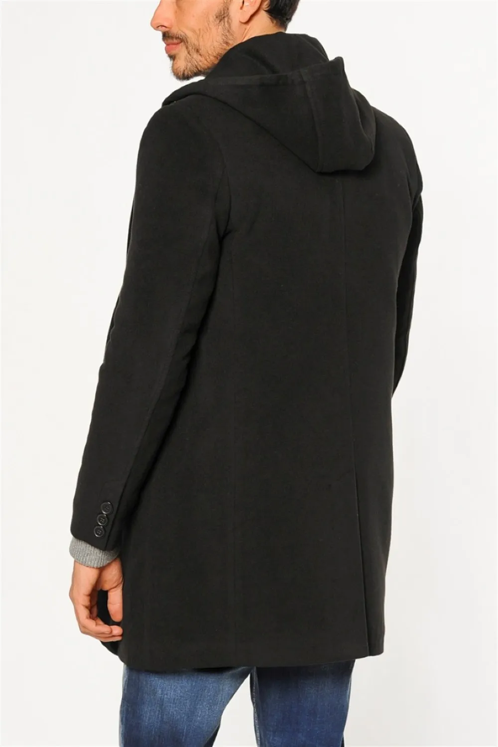 PLT8203 DEWBERRY OVERCOAT-BLACK