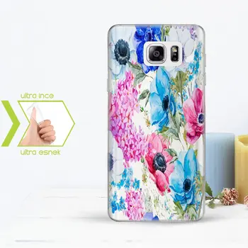 

Personalized Custom Samsung Galaxy Note 5 Slim Clear Silicone Phone Cover (Flower Temalı-13)