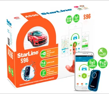 

Car alarm Starline S96 BT 2can + 2lin GSM/GPS + GLONASS
