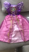 Chicas Rapunzel vestido de la princesa del traje para niña niños Cosplay Sofia Vestidos vestido de niños ropa de fiesta de cumpleaños 2-8 años