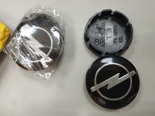 Tapas de llantas para coche Opel, tapacubos de centro de rueda, Logo, insignia, accesorios, diámetro exterior de 56mm, 59mm, 60mm, 65mm, 68mm, 4 Uds.