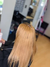Microlinks-extensiones de cabello brasileño Afro para mujeres negras, cabello virgen 100%, con punta recta, a granel, EverBeauty