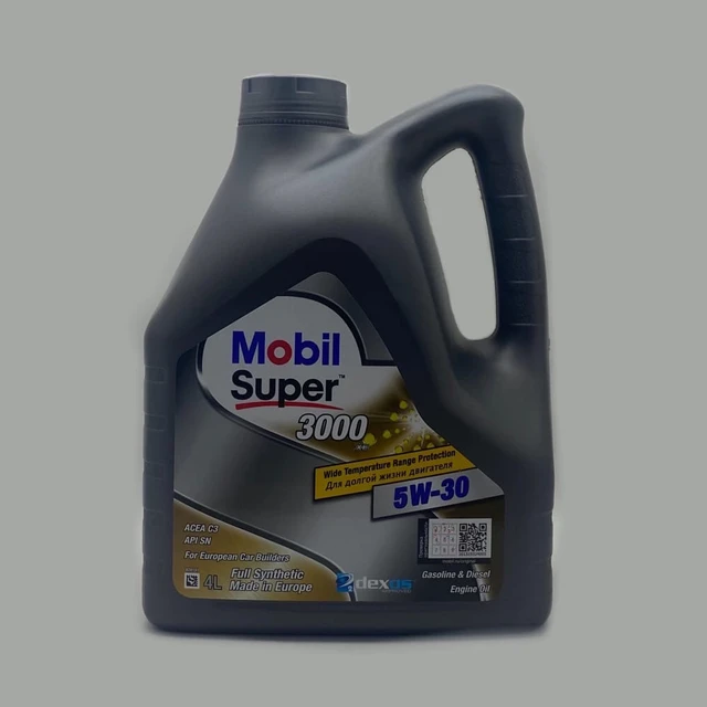 Aceite Motor Mobil 5w-30 Super 3000 Xe Gasolina Diésel 4l