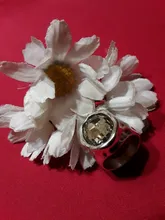 Anslow de joyería de moda de calidad superior Retro Oval grande anillo de dedo de cristal para las mujeres parejas de mujeres regalo de día de San Valentín LOW0041AR