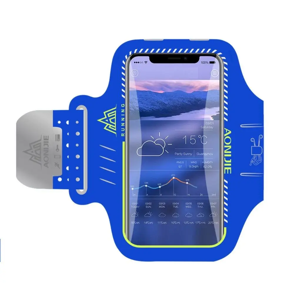 Arm sleeve cuff neoprene sport running bike cycling Gim for LG SP320 X Series Charge TD-LTE (LG MLV7N) | Мобильные телефоны и