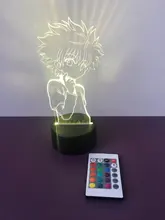 Night-Lamp Bedroom Decor Manga Gift Anime Hunter-X-Hunter Kids Child for 3d