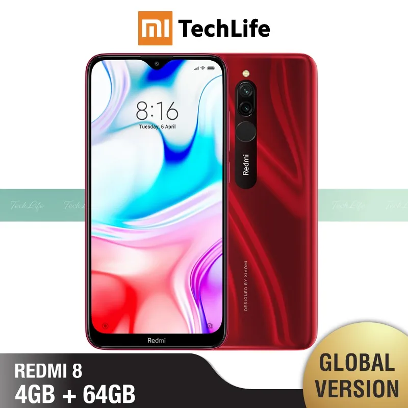 Глобальная версия Xiaomi Redmi 8 64 Гб ROM 4 Гб RAM(Совершенно /запечатанный) redmi 8, redmi8