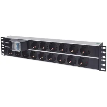 

The CASE-STRIP-115SH-power strip 15 seats Rack 19 ''2U with Schuko plug