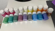 20 Colors Mica Powder Epoxy Resin Dye Pearl Pigment Natural Mica Mineral Powder