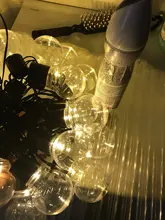Bulb Lawn-Lamp String Lights Outdoor Christmas-Decoration Patio Yard Landscape Led Garden