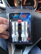 7443 Led-Bulb Car-Light T20 Granta Lada Vesta Front Yellow W21/5W VANSSI White Red 