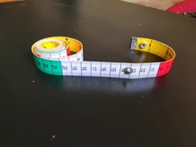 Regla de medición corporal de 1,5 m, cinta métrica de costura a medida, Mini regla plana suave, centímetro, cinta métrica de costura