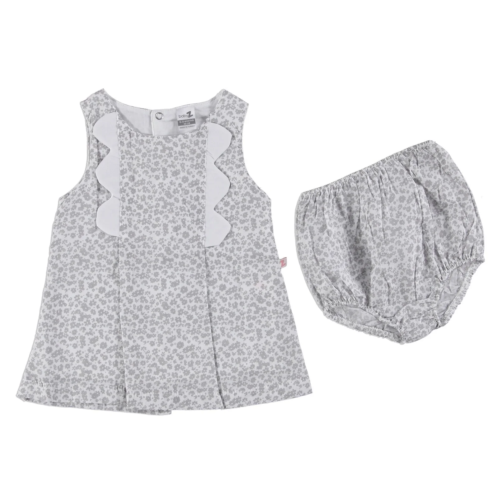 

ebebek BabyZ Spring Flowers Baby Girl Dress Panty Set