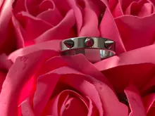 Anillo estilo Punk de acero inoxidable Para defensa propia, joyería de espinas Para Hombres y Mujeres, Joyas Para Hombres y Mujeres