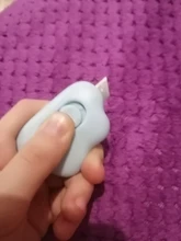 Cuchillo de utilidad Mini para estudiantes, suministros escolares Kawaii de corte de papel para oficina, 1 Uds.