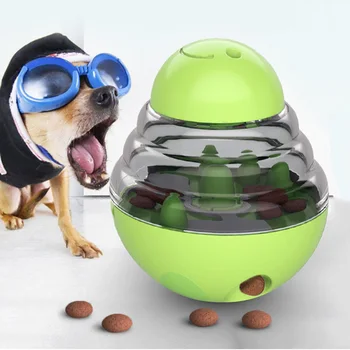 

Interactive Dog Tumbler Toys Ball Pet Food Leaking Dispenser Toys Puzzle Ball Treat Food Toys Tumbler Ball Entertainment