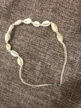 Gargantilla de concha Natural con cadena de cuerda para mujer, Collar, gargantilla de conchas marinas, Collar de verano, novedad