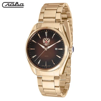 

Quartz wrist watch Slava Tradition 1443046/100-2115