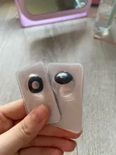 2 uds. De lentes de contacto de Color para Halloween, Cosplay de Anime, lentillas de ojos góticas, Manson de colores blanco, negro y rojo, lentes de contacto